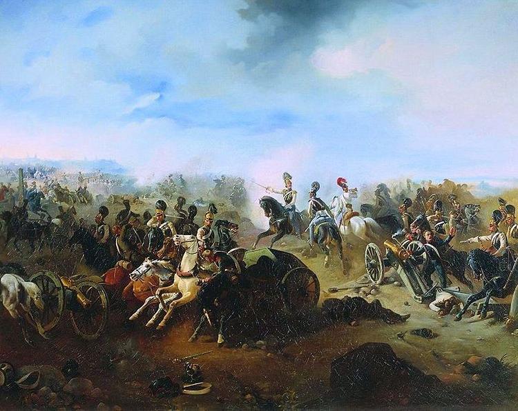 Bogdan Villevalde Battle of Grochow 1831 by Willewalde France oil painting art